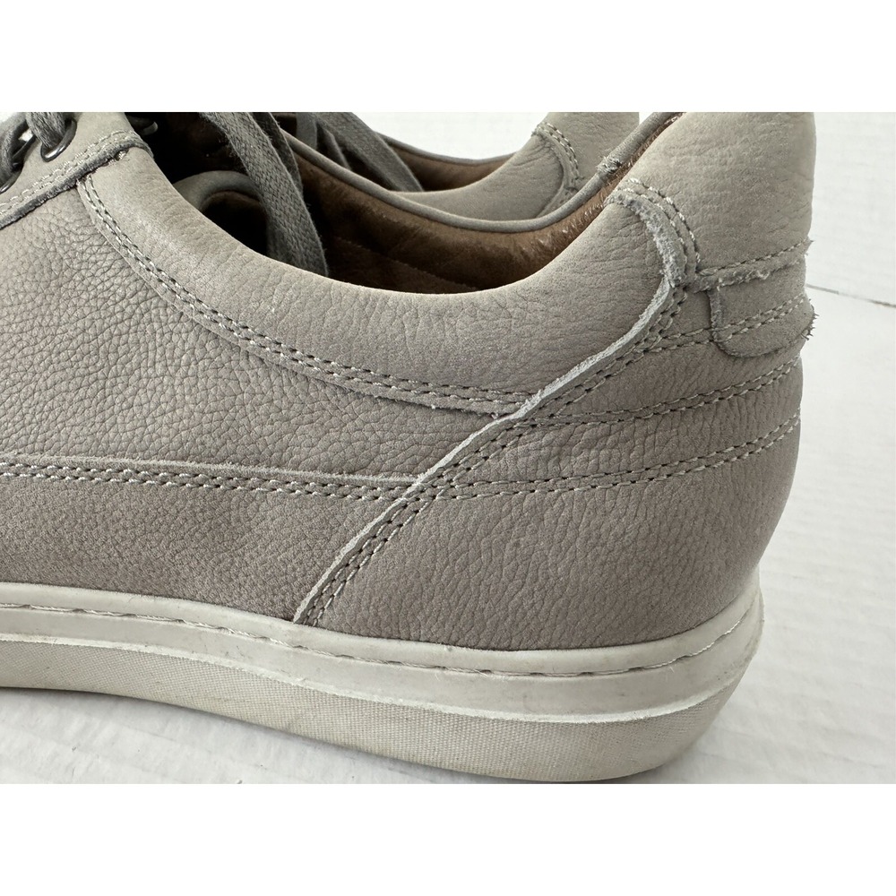 J&M Est 1850 size 10 1/2 M Men's Gray Leather Shoes 27-2329 - Picture 12 of 16